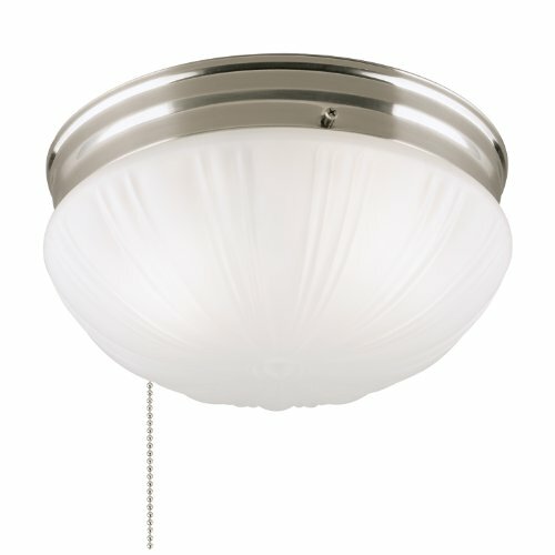 Westinghouse 6721000 - 2-Light Indoor Flush-Mount Ceiling Fixture w/ Pull Chain