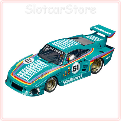 Carrera Evolution 27612 Porsche Kremer 935 K3 ''Vaillant No.51'' 1:32 Slotcar Auto