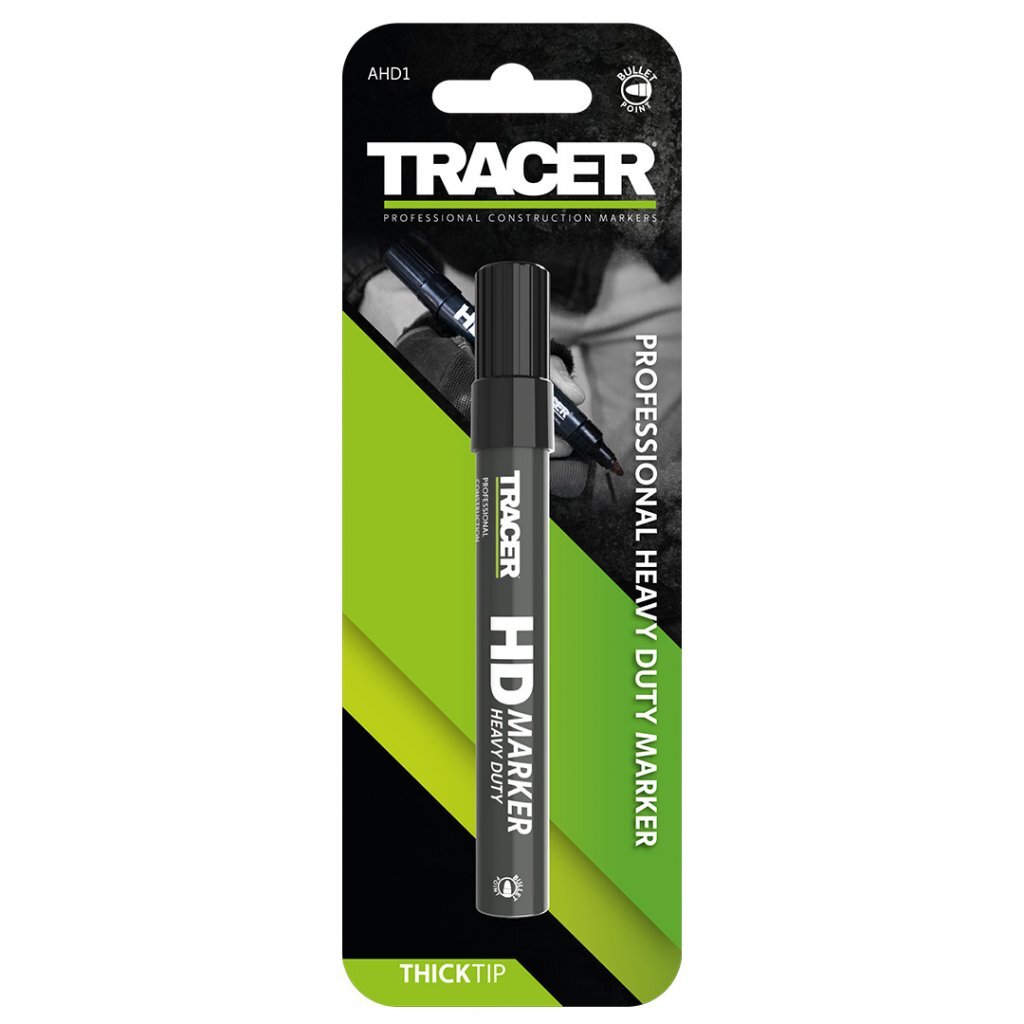Tracer AHD1 Heavy Duty Marker (Black) - Image 2