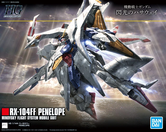 GUNDAM - 1/144 RX-104FF Penelope Model Kit HGUC # 229 Bandai - Immagine 2 di 4