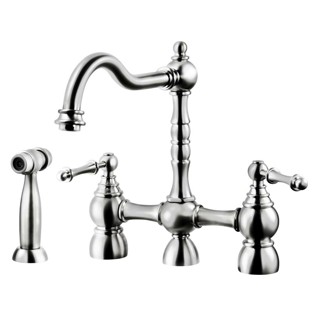 Houzer Lexington LEXBS-956 Polished Chrome Traditional Bridge