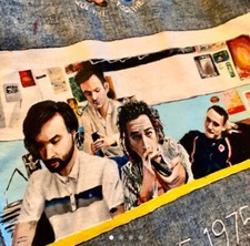Hand Painted Acrylic The 1975 Me & You Together Song Denim Jacket S