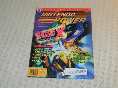 Nintendo Power Vol 112 September 1998 F Zero X Cover *READ* | eBay