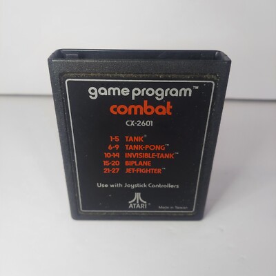 2600 Game Program Combat CX-2601 Video Game Atari Vintage | eBay