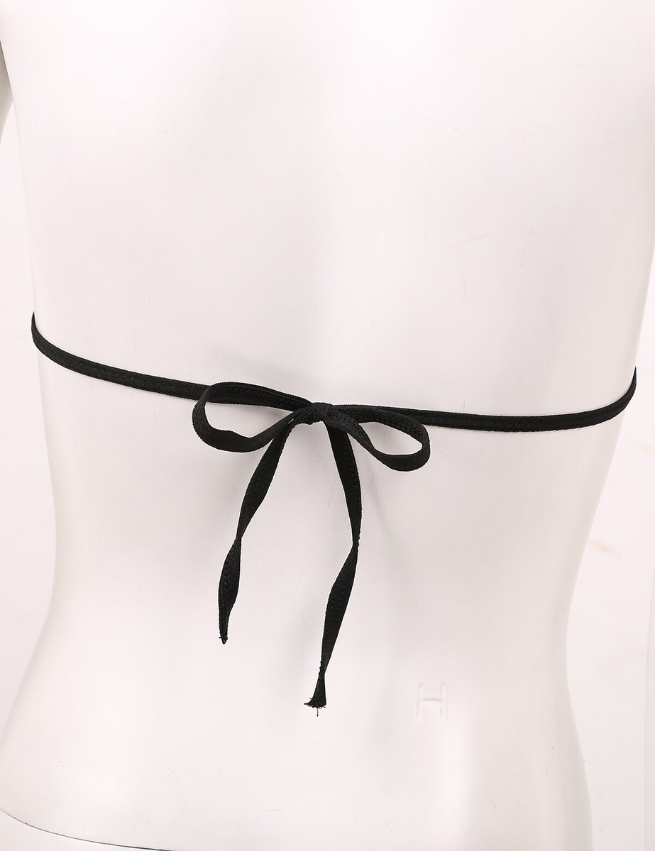 Women's Halterneck Micro Thong Bikini, Two Pieces Swimsuit, Women's