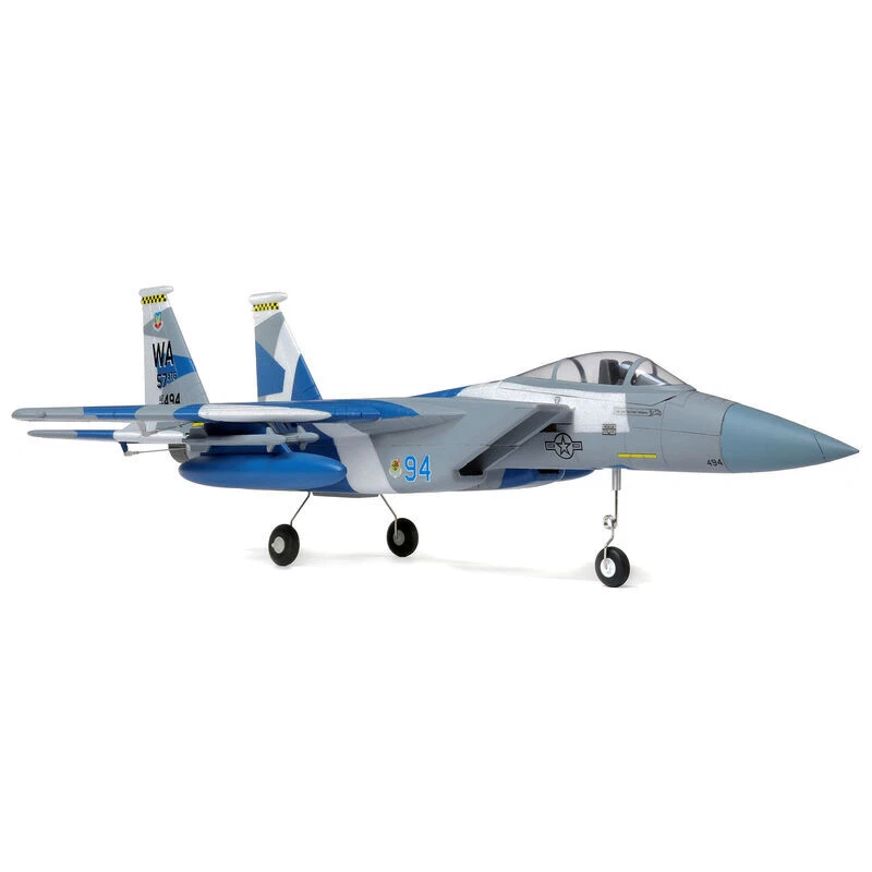 E-flite RC Flugzeug Jet F-15 64mm BNF Basic mit AS3X SAFE - Bild 3 von 4
