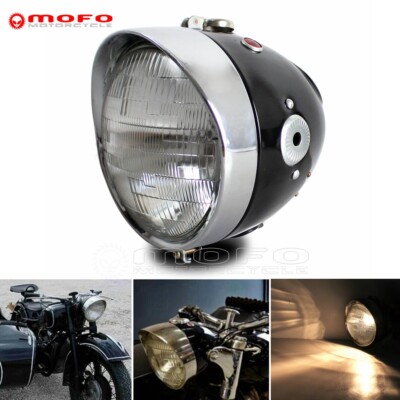 7'' Headlight For Zündapp DB DS KS750 BMW M1 R12 R75 Dnepr Ural Sidecar Headlamp