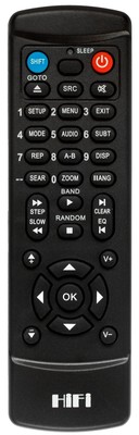 Replacement remote for SONY RM-AMU214 CMT-SBT40D