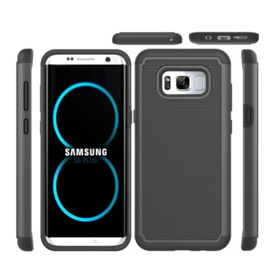 Samsung Galaxy S8 PLUS SM-G955 Trekking Cover Anti-Shock Schutz Hülle Rutschfest