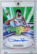 2025 Topps Chrome Future Stars Dylan Harper #FSDH /99 Auto Rookie RC Card