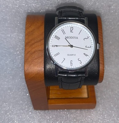 Modiya Unisex White/Silver Quartz Watch