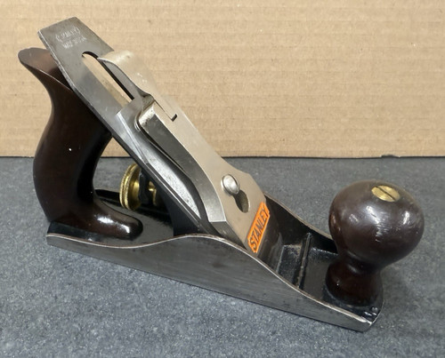 Vintage Stanley Bailey No. 2 Hand Plane Smooth Bottom - Nice Condition