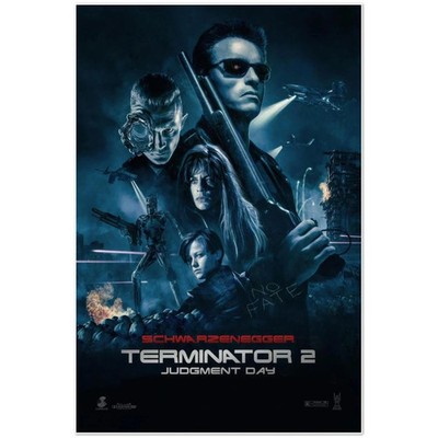 Terminator 2 Judgment Day 1991 Sci Fi Movie Classic Poster