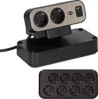 Brennenstuhl Style Duplex USB 10-Compartment 1153580200
