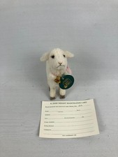 RARE R. JOHN WRIGHT 2022 SPRINGTIME FRIENDS LITTLE LAMB  50 MADE MINT 6in
