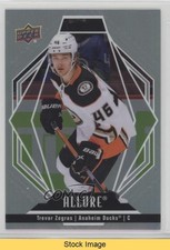 2022-23 Upper Deck Allure Photo Variation Trevor Zegras #60 READ 0z62