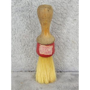 Vintage Sterilized Set in Rubber Brush 3 Made in USA Wood Handle