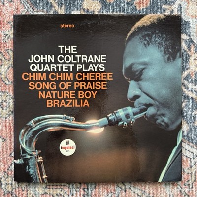 John Coltrane Plays Chim Chim Cheree LP Impulse A-85 STEREO VG+/VG+ First Press