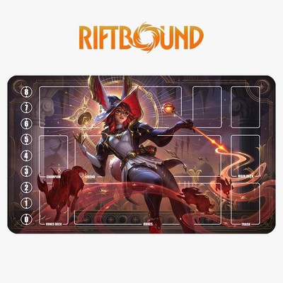 Aurora Riftbound Playmat League of Legends TCG Mat+Bag Multi-Style