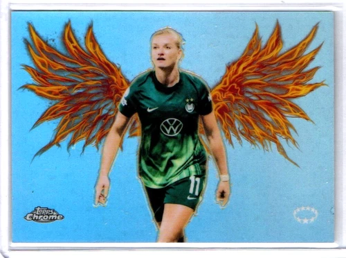 2025-26 TOPPS CHROME UEFA WOMEN'S ALEXANDRA POPP ARISE CASE HIT # A-16