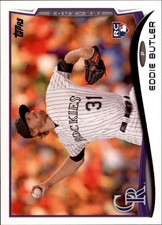 2014 Topps Update Baseball Card #US262 Eddie Butler RC