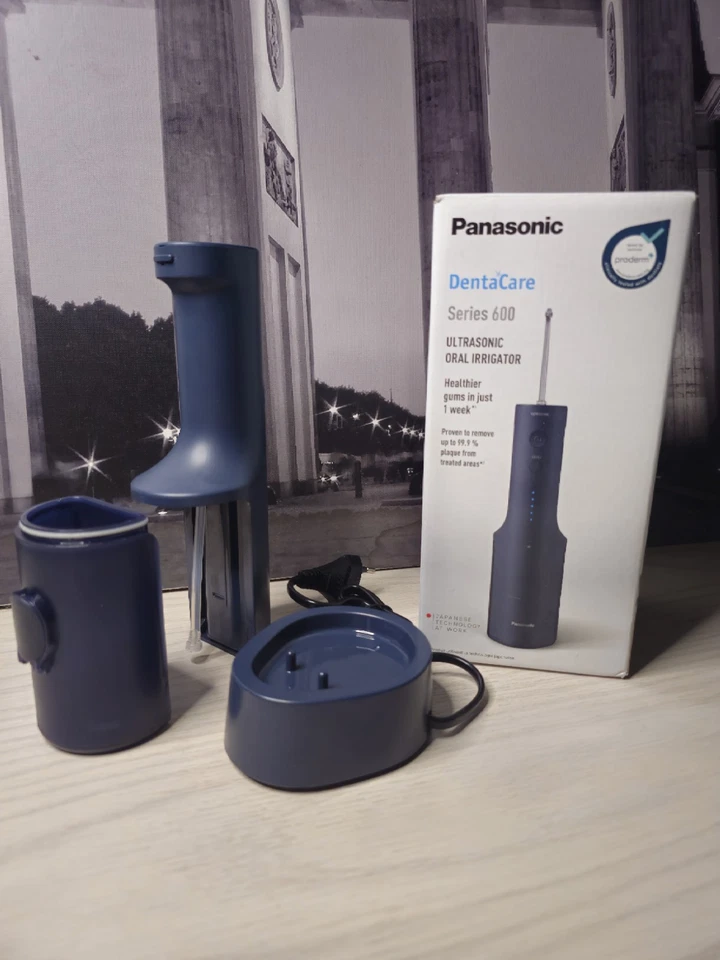 Panasonic Series 600 Ultraschall-Munddusche EW-DJ66-A303 | Navy Blau | IPX7 | ✅ - Bild 3 von 4
