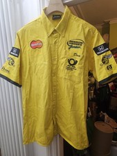 Jordan F1 Dino Toso Motor Racing Pit Crew Team issue Shirt Formula one 1990s