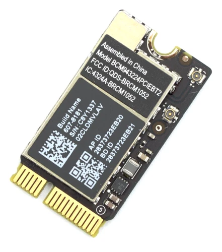 AirPort WiFi Bluetooth Card 607-8181 Apple MacBook Air 11" A1370 2011 A1465 2012