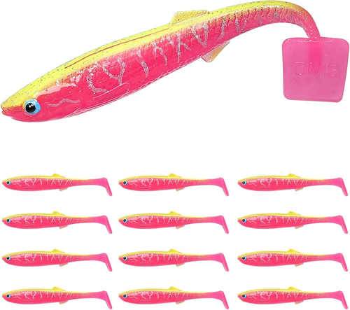 Easy Catch Pre-Rigged Soft Lures, Unique Vibrating Swim Action and Trembly Sinki - Picture 23 of 35