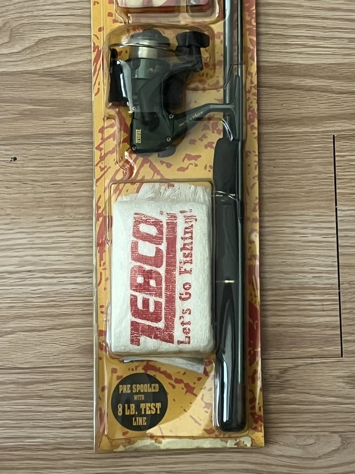 Vintage 1999 Zebco Adventure Let's Go Fishing Rod Reel 102 Pc Tackle Pack NOS - Image 3 of 4