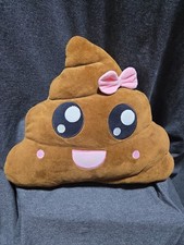 Juguete de peluche de dibujos animados divertido emoji caca cojín almohada suave