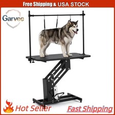 43" Hydraulic Dog Grooming Table Heavy Duty Height Adjustable 22-39" 350LB