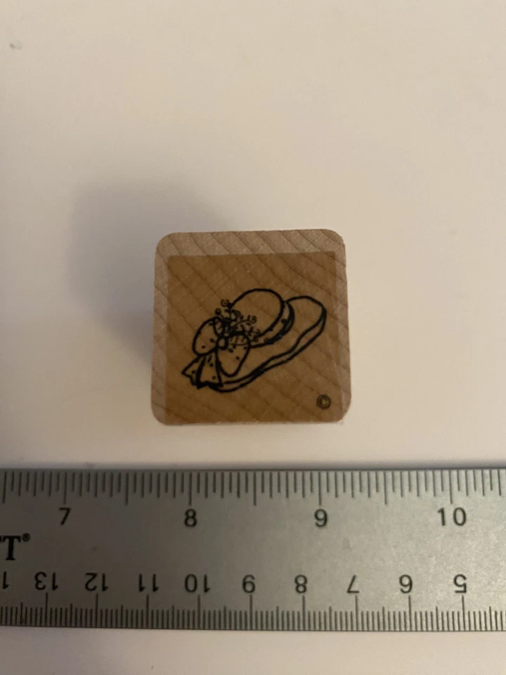 Nuevo sello de goma montado en madera para mujer CTMH RS69 Foto 2 de 4