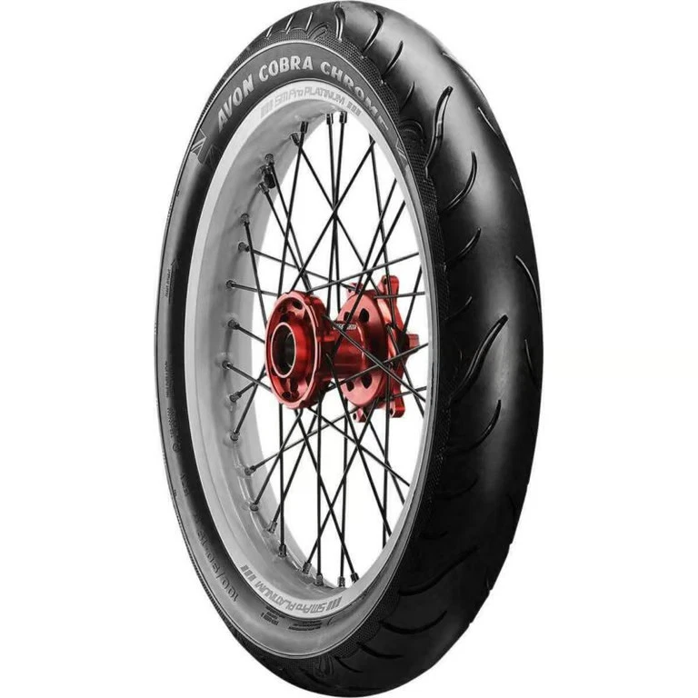 Pneu dianteiro Avon Tyres Cobra Chrome AV91 - 120/70-21 Motorcycle Street 638178 - Imagem 2 de 4