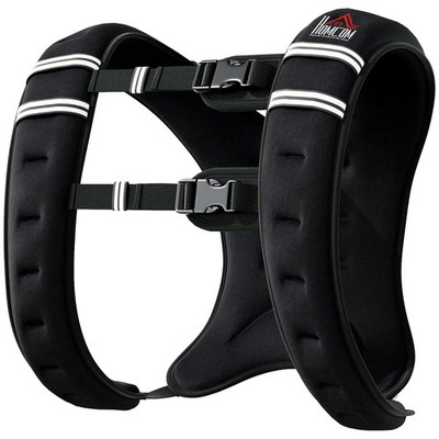Gewichtsweste Weight Vest verstellbar 10 kg Gewicht Oxford-Gewebe Schwarz