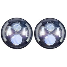 2 x phares LED 7 pouces marqueurs électroniques, Land Rover Defender Jeep...