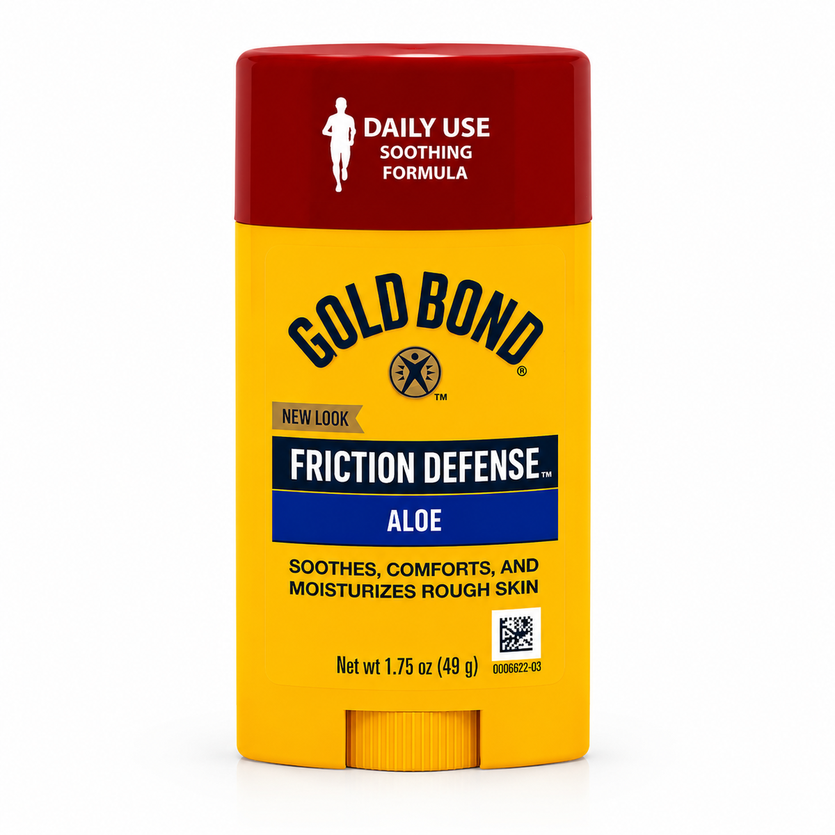 Gold Bond Friction Defense Stick Anti Chafing 1.75oz Aloe Reduce