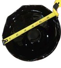 Vintage L.E. Smith Black Amethyst  6.50" Pedestal Candy Dish With Scalloped Edge — photo 8