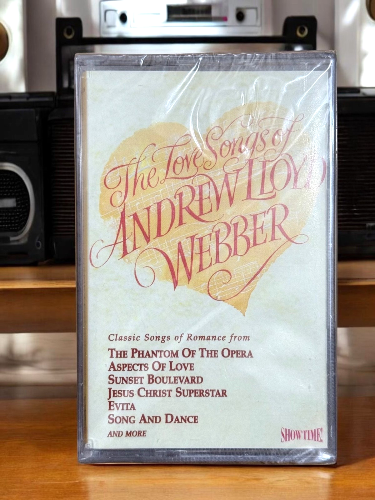THE LOVE SONG OF ANDREW LLOYD WEBBER CASSETTE TAPE 1995 SEALED NEW