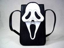 Scream Ghost Face Icon of Halloween Horror Crossbody Purse Strap Bag Fun World