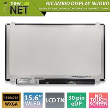 Display 15.6 compatibile con HP 15-bs010nl 15-bs011nl [30 pin 1366x768]