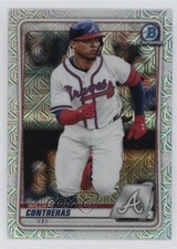 2020 Bowman Chrome Prospects Mega Box Mojo Refractor William Contreras 13c1