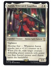 Auron, Venerated Guardian 10 Regular Commander: FINAL FANTASY MTG LP