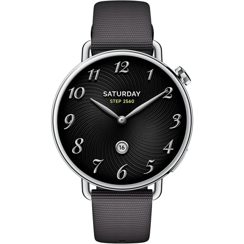 Xiaomi Watch S4 41 mm Smartwatch Black (120-190 mm) Fluorkautschuk, Foto 2 von 4