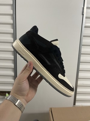 Represent Clo Reptor Low Black Brown White Shoes Sz 9 / UK8 / EU42  - Brand New