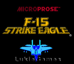 F-15 Strike Eagle - Fun NES Nintendo Game