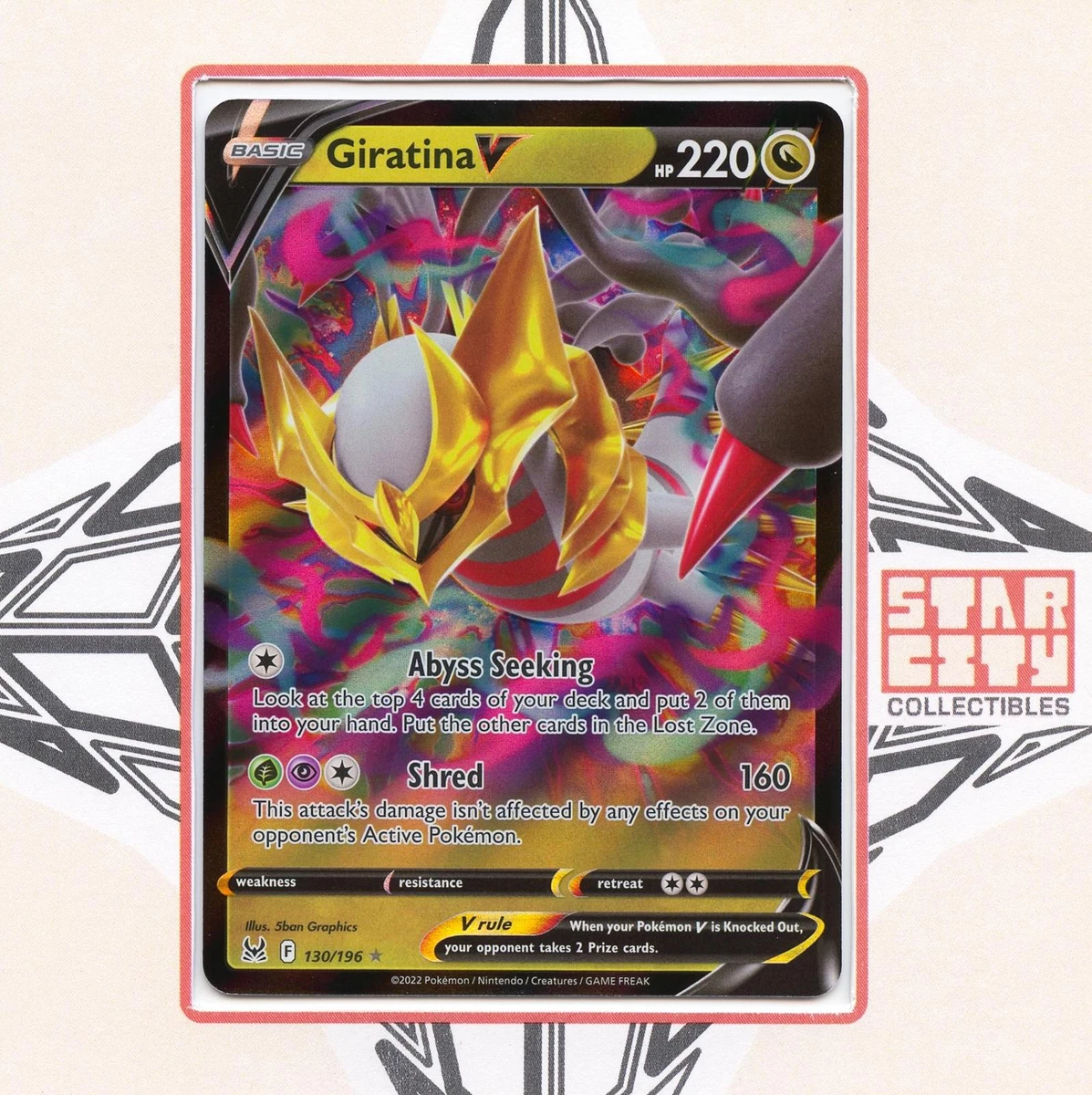 Giratina V Pokémon TCG Cards for sale | eBay