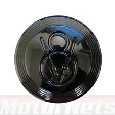 1940 Ford Style V8 Logo Horn Button Black Plastic Hot Rod Street Rod Rat Rod 