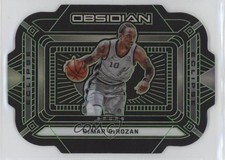 2020-21 Panini Obsidian Eclipse Electric Etch Green 8/25 DeMar DeRozan #24 v9t