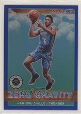 2019 Panini NBA Hoops Premium Stock Zero Gravity Blue Prizm Hamidou Diallo 00gy